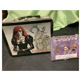 Dawn lunchbox and pins
