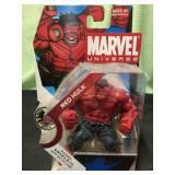 Red hulk action figure
