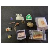 Pins including sterling