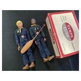 2 vintage Cub Scout action figures