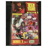 Teen Titans figures and comic series 3