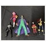 5 action figures