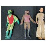 3 vintage action figures