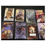 8 comics