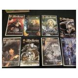 8 comics