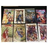 8 comics