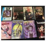 8 comics