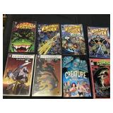 8 comics
