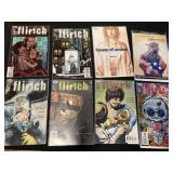 8 comics