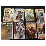 8 comics