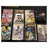 8 comics