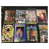 8 comics