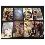 8 comics