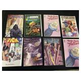 8 comics