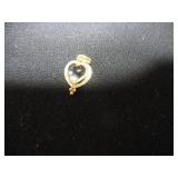 Crystal Heart Pendant.