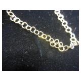 Circles Necklace-gold