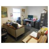 Misc. Office Furniture & various items.