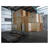 Contents back warehouse wall & ramps