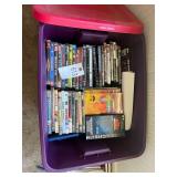 Assorted Movies, (50+)-DVDs, (5)-VHS