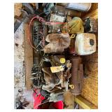 (3)-Small Lawn Mower Motors (1 is 8HP Honda)