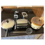 Kitchen Tools - Crockpot, Griddle, Toaster, Cold Brew Coffee Pot, Electric Frier ( No Power Cord), Strainer, Cheese Grate, Mixer, Ninja Blender