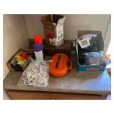 Contents of Cabinet & Counter, Cordless Phones, Light Bulbs, Door Locks etc.