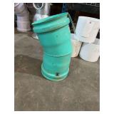 (1) 8" Metal Coupling at 22.5°