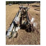 (6) Drive Axles for Pivot Irrigation with Gearboxes & Wheel Hubs - 165"