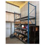 (1) Pallet Rack-114 Inches Wide (Outside), 42 Inches Deep, 144 Inches Tall