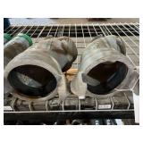 (2) 45° Twist-On Elbow (Male x Female)