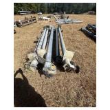 (5) Drive Axles for Pivot Irrigation with Gearboxes & Wheel Hubs - 165"