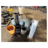 Various Irrigation Pipe, Parts, & Fittings