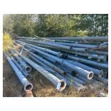 Used 6 1/2" Irrigation Pipe in Various Lengths & Sizes