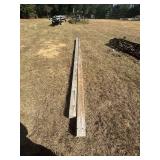 (2) 6x6 Wood Posts - 218"