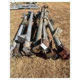 (5) Drive Axles for Pivot Irrigation with Gearboxes & Wheel Hubs - 165"