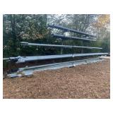 Metal Irrigation Pipe Rack with Contents - Pipe 43