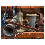 Various Irrigation Pipe, Parts, & Brackets