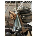 (5) 4" Dome Disks, (4) Copper Boles, (4) Metal Boles, & (1) Metal Rod