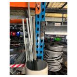 Metal Rods for Irrigation in PVC Pipe