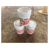 (3) Buckets of 241 Elastomeric White Roof Coating