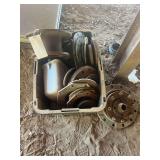 Various Used Flanges - Metal & Rubber