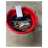 Livestock Bucket With Gloves