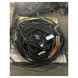 Pallet of Electrical Wire & Stack of Wire Under Shelf
