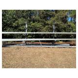 Metal Irrigation Pipe Rack with Contents - Pipe 43