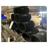 (10) 6"x11 1/2" Long Rubber Couplings & (1) 6"x8 1/2" Long Rubber Coupling