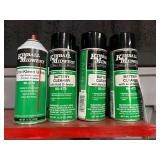 (9) Kimball Midwest Battery Cleaner & (1) Kimball Midwest Contact Cleaner