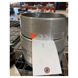 (3) 8" Half Nipple, Aluminum