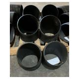 (6) 45° Metal Weld-On Elbows - 8"