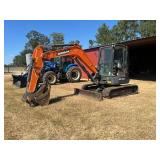 Doosan Mini Excavator DX55R | Model: DX55R-7 | Hours: 783 | Serial: DHKCEADWTN00012D7