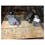 (2) Lindsay Motors 3/4 HP with Gear Box